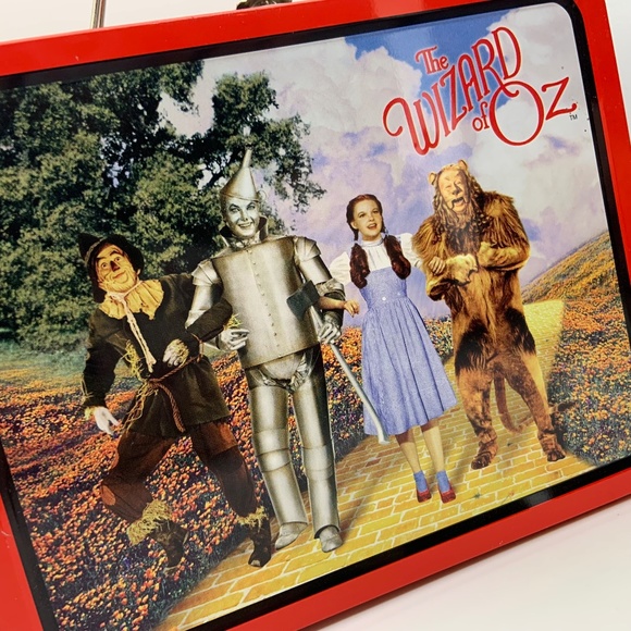 Vintage The Wizard of Oz Retro Tin/Metal Collectible Lunch Box 1998 - Picture 2 of 16